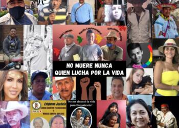 Estos son los defensores ambientales asesinados en 2025