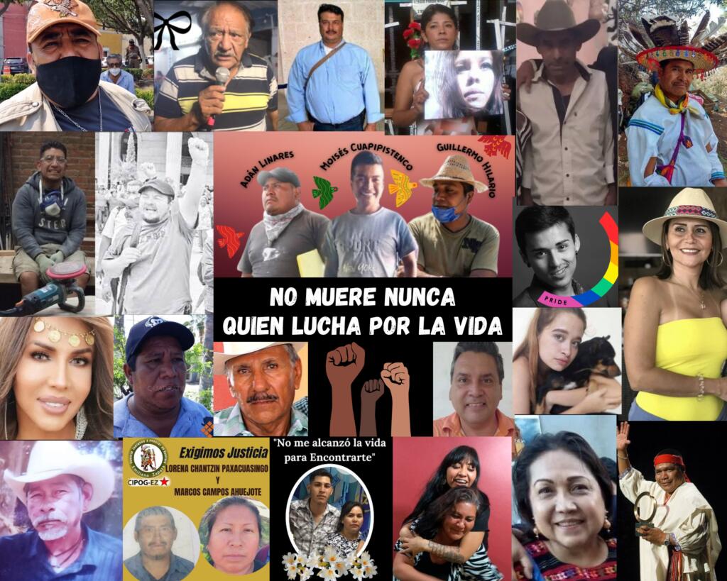 Estos son los defensores ambientales asesinados en 2025