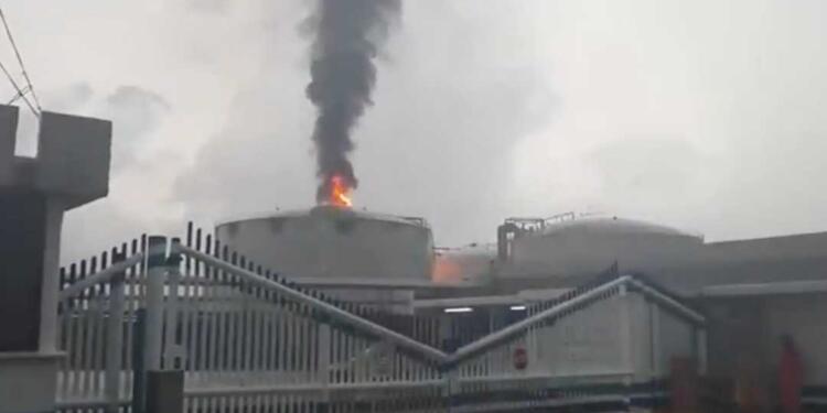 Tormenta eléctrica provoca incendio en terminal Pajaritos; no hay heridos